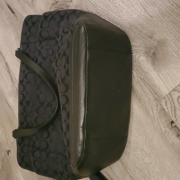 Coach Park Signature North South Tote Very Large Tote Carryall 23295 - Picture 7 of 9